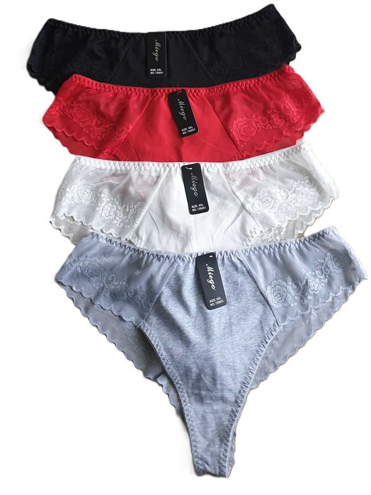 4 X Damskie brazyliany L/XL
