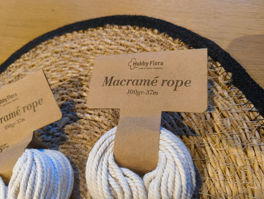 Sznurek do makramy 2 szt.