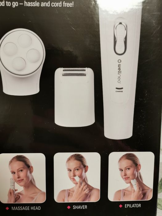 Masażer do twarzy Depilator WELLNEO tweeze premium modelTC 668