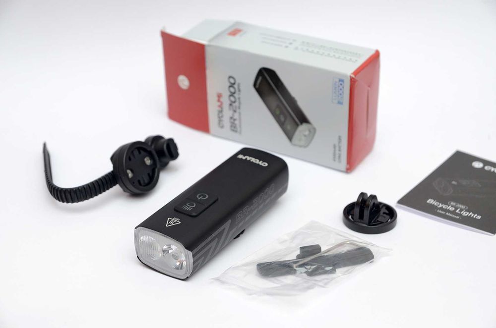 Cyclami br 2000 велосипедный фонарь, велофара 2000 лм, 4500 mAh