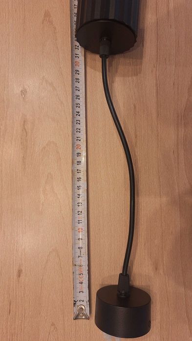 Lampa wisząca czarna