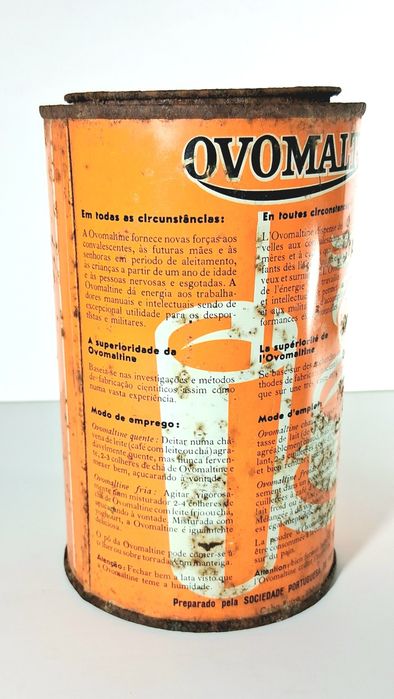 Lata antiga Ovomaltine