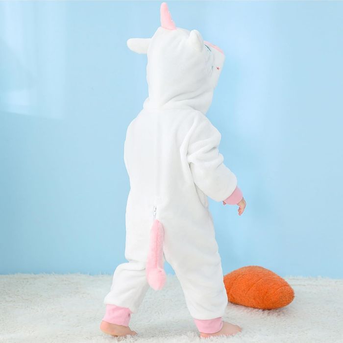 Kombinezon Onesie Romper Dzięcięcy Strój Krowy Piżama 6-12m 60-68