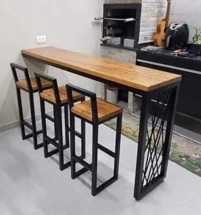 Loftowe stoły barowe do kuchni