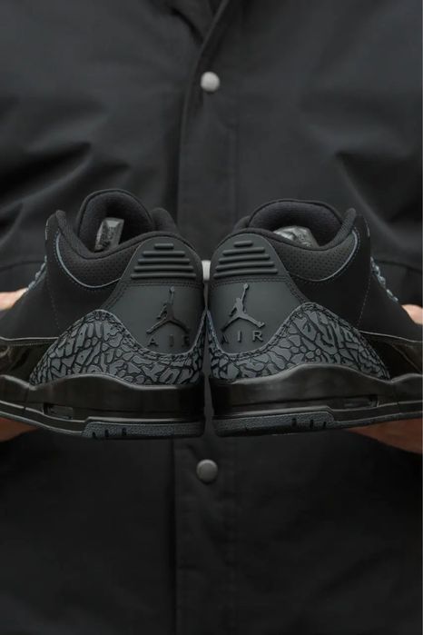 Кроссовки Jordan 3 Black cat