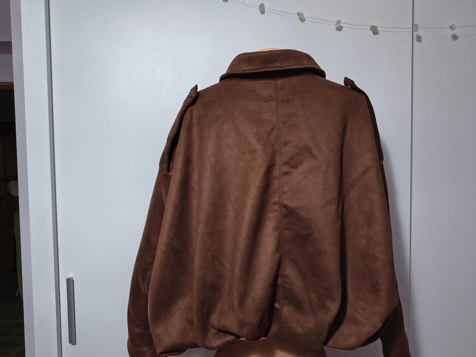 Kurtka damska bomberka zamszowa roz.L/40