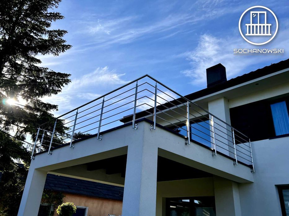 Balustrady ze stali nierdzewnej