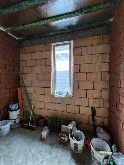 Від забудовника. Продам будинок керамоблок, 119 м2, крита тераса, + газ.