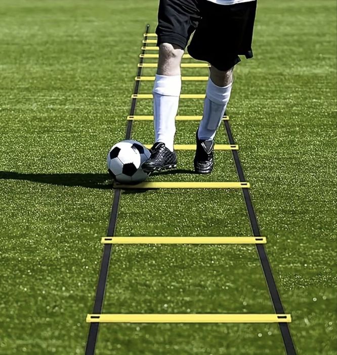 Тренувальна координаційна драбина на 5 метрів (10 щаблів)