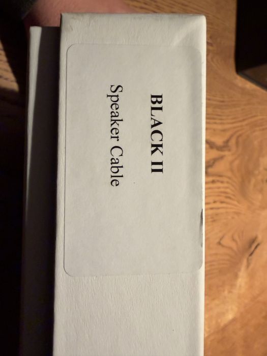 Kable głośnikowe Tellurium Black 2 - 2x1,5m