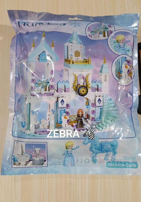 Конструктор Disney Холодное сердце принцесса снежный замок  360 шт