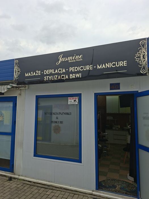 Szyld reklamowy z metalu
