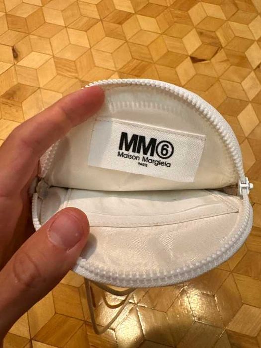 Portfel MM6 Maison Margiela Pocket Padded Coin White 6