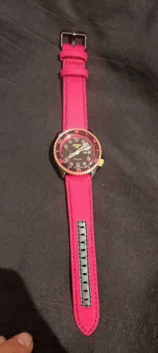 Relógio Seiko automático. Preço fixo. Street Fighter Ken. Limited edition