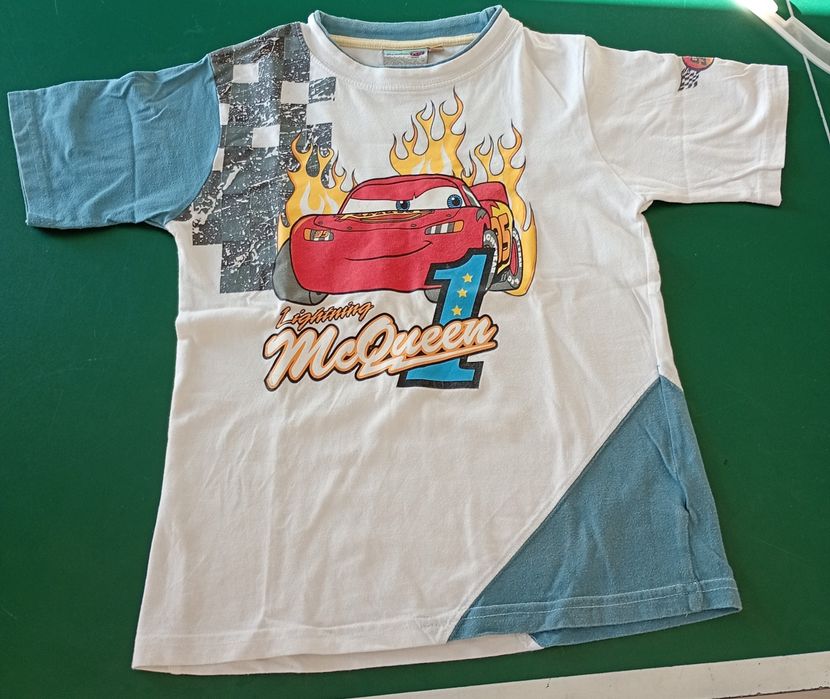 Koszulka T-shirt zygzak McQueen roz 128
