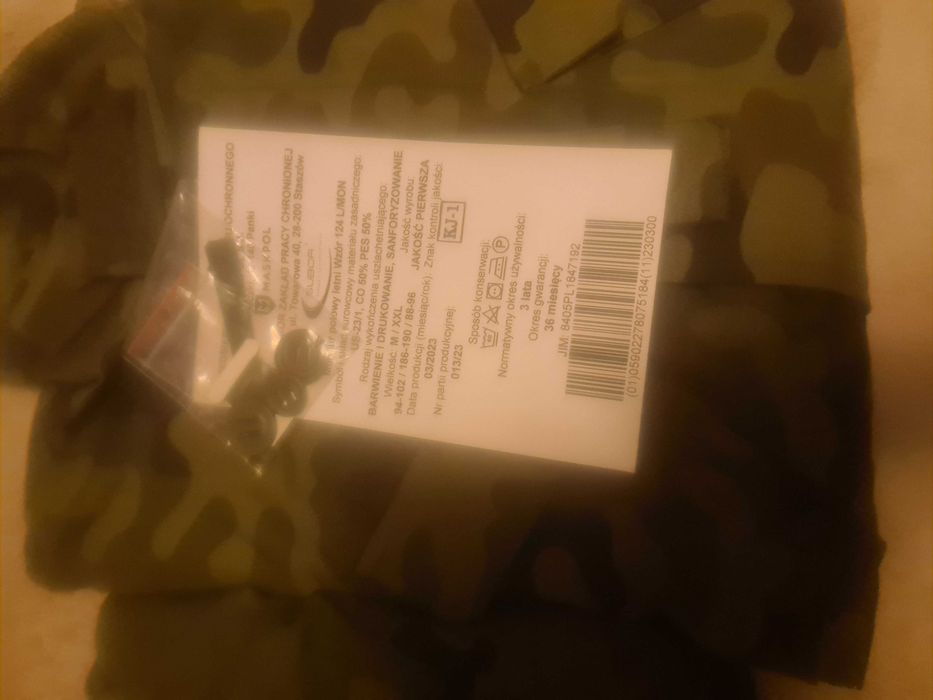 Mundur polowy letni wzór 124L/MON