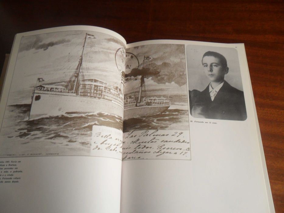 "FERNANDO PESSOA" - Uma Fotobiografia de Maria José de Lancastre - 2ª Edição de1981