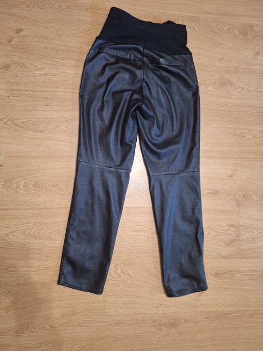 Шкіряні брюки штани для вагітних Lullababe розмір Л