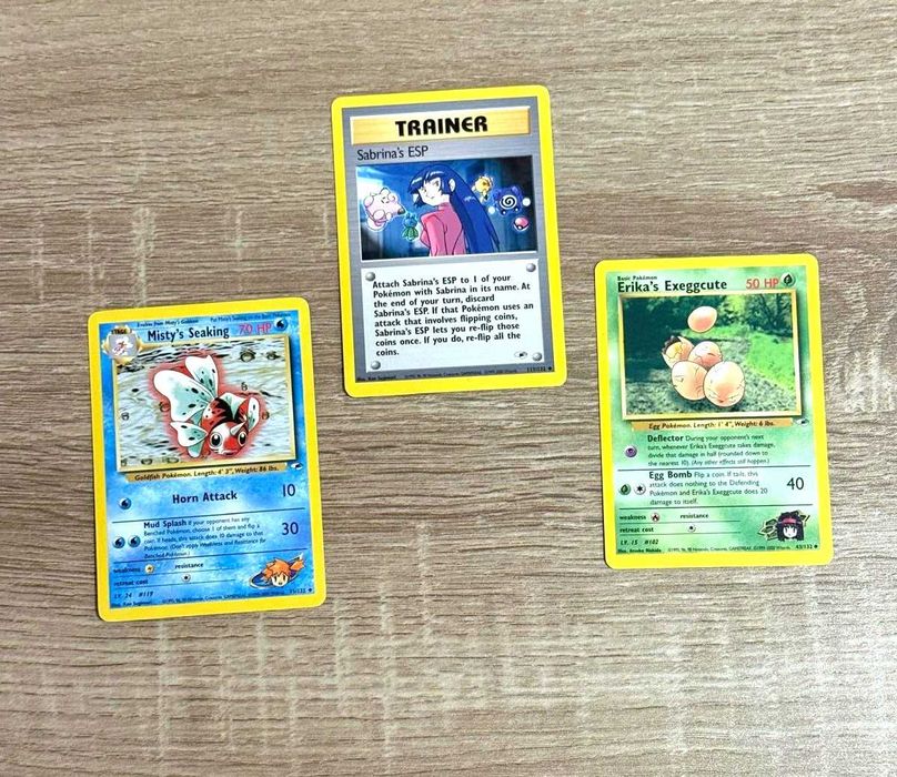 Gym Heroes Cartas Originais Pokémon TCG Wotc