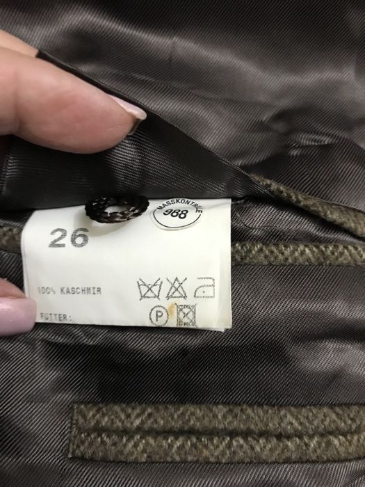 Пиджак lanificio del casentino pure cashmere