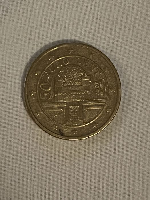 Moeda 0.50 centimos Austria