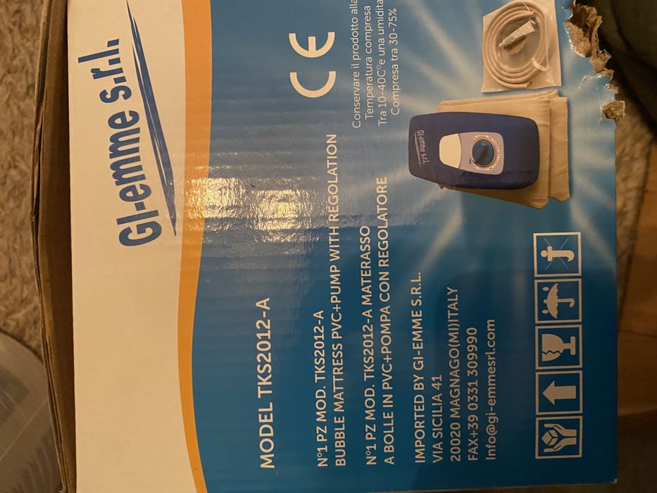 Materac przeciwodleżynowy