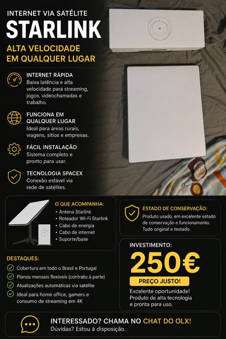 Kit Starlink completo