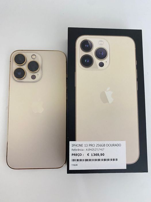 iPhone 13 PRO Dourado 256G