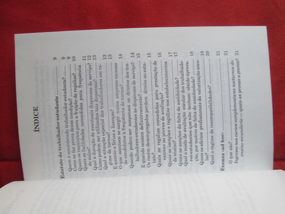 Guia do Trabalhador Estudante, de Rui Valada