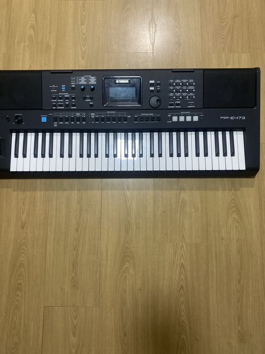 teclado yamaha psr e473 com conjunto