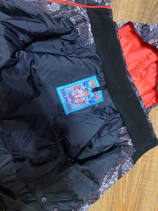 Лыжный костюм зимний комбинезон на девочку оригинал Brunotti р.152