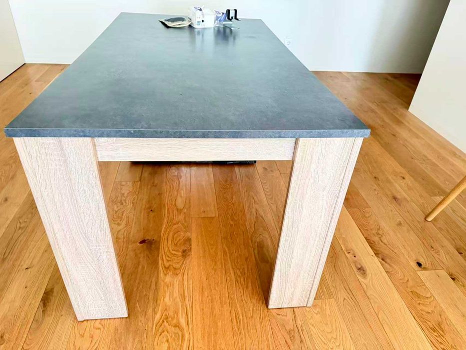 conforama mesa de jantar 160*88*75cm e JYSK Cadeira de jantar * 4