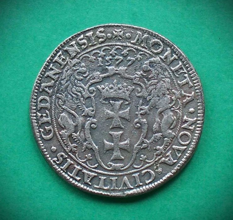 Moneta gdańska 1577 r. (kopia)