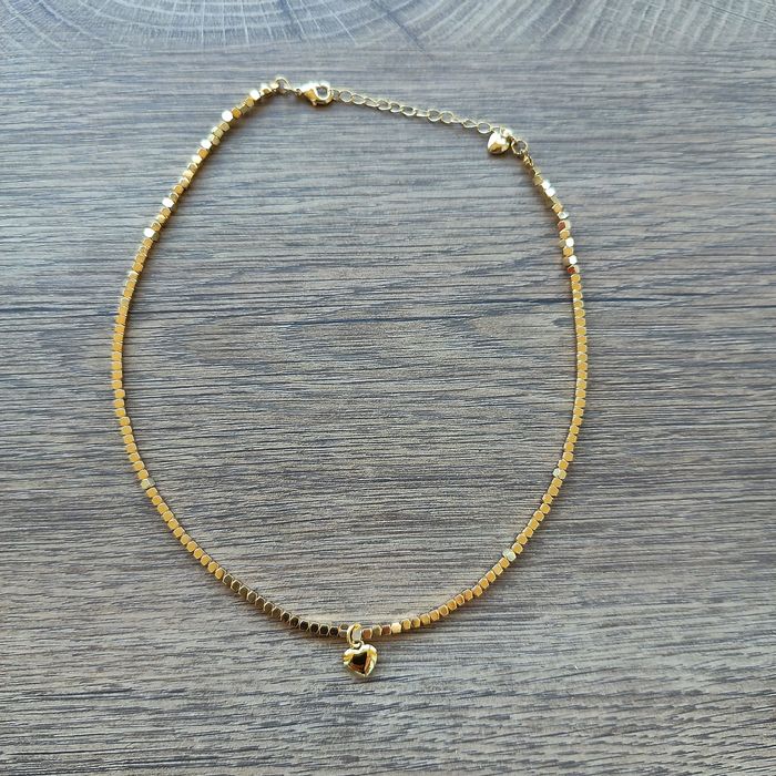 Чокер з гематиту