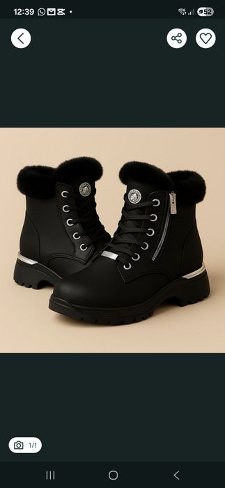 Buty śniegowce damskie