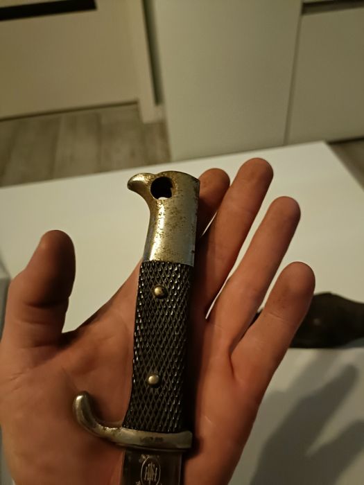 Bagnet na broń KS 98 Horstator Solingen
Zatrzask sprawny
Stan j