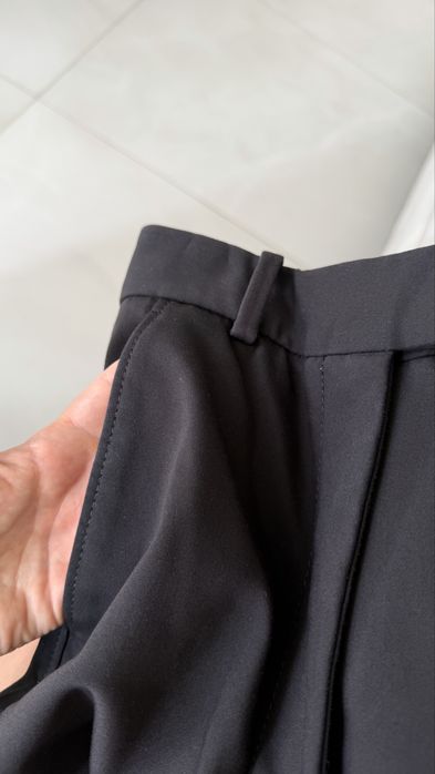 Брюки черние xxs massimo dutti
