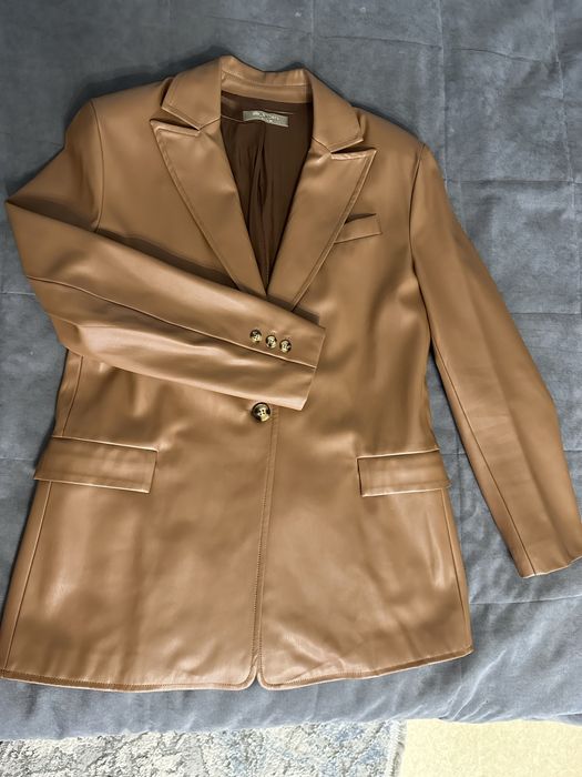 Шикарний піджак з якісної екошкіри