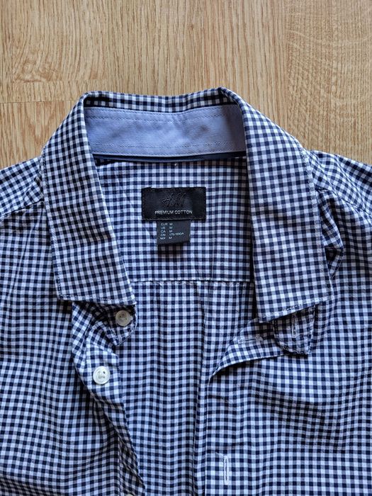 Koszula męska w kratkę