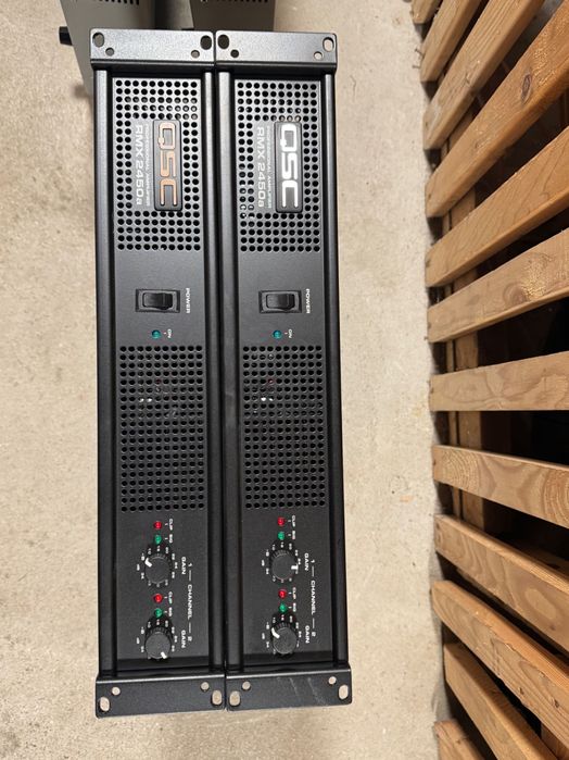 Końcówka mocy 2x 1200W QSC RMX2450a – wzmacniacz | rack 2U