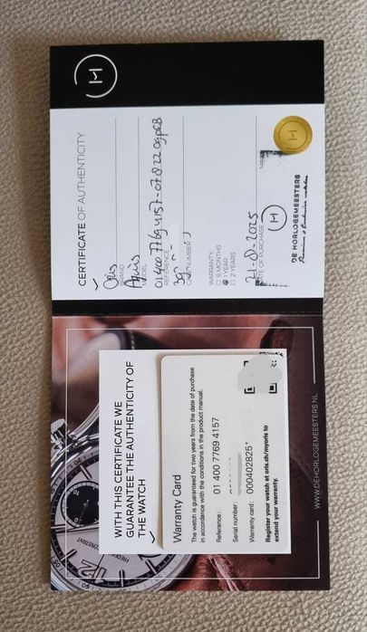 Relógio Oris Aquis Date 400