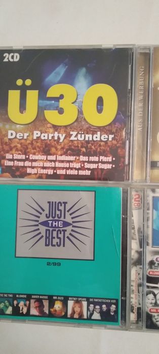 Niemieckie nagrania CD.