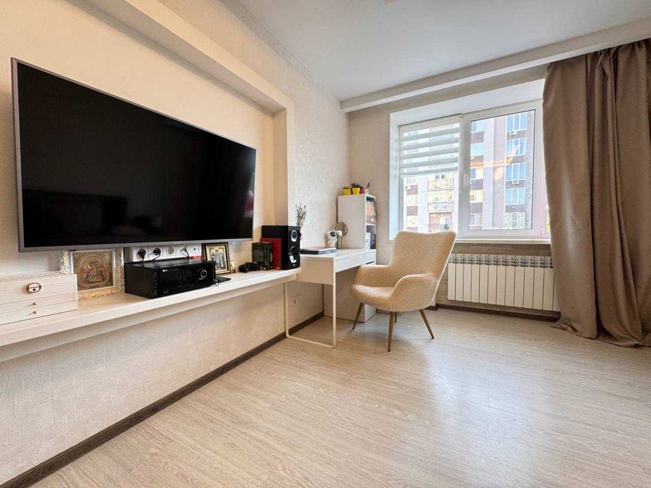 Продаж 1 кімнатної квартири (40м2) МІНІМАЛЬНЕ оформлення. СЕРТИФІКАТ