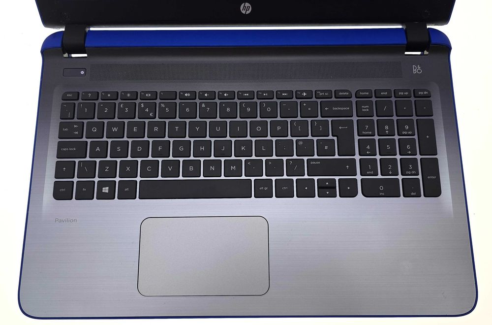 Gamingowy laptop HP i7 8GB 256GB GeForce 940M FHD 15,6 REAL PHOTO BLUE