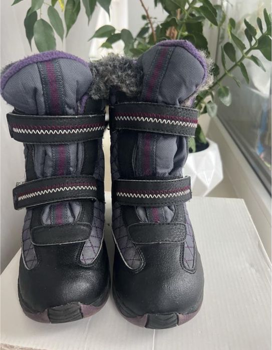 Теплющі Зимові чоботи спожки  19 см по устілці