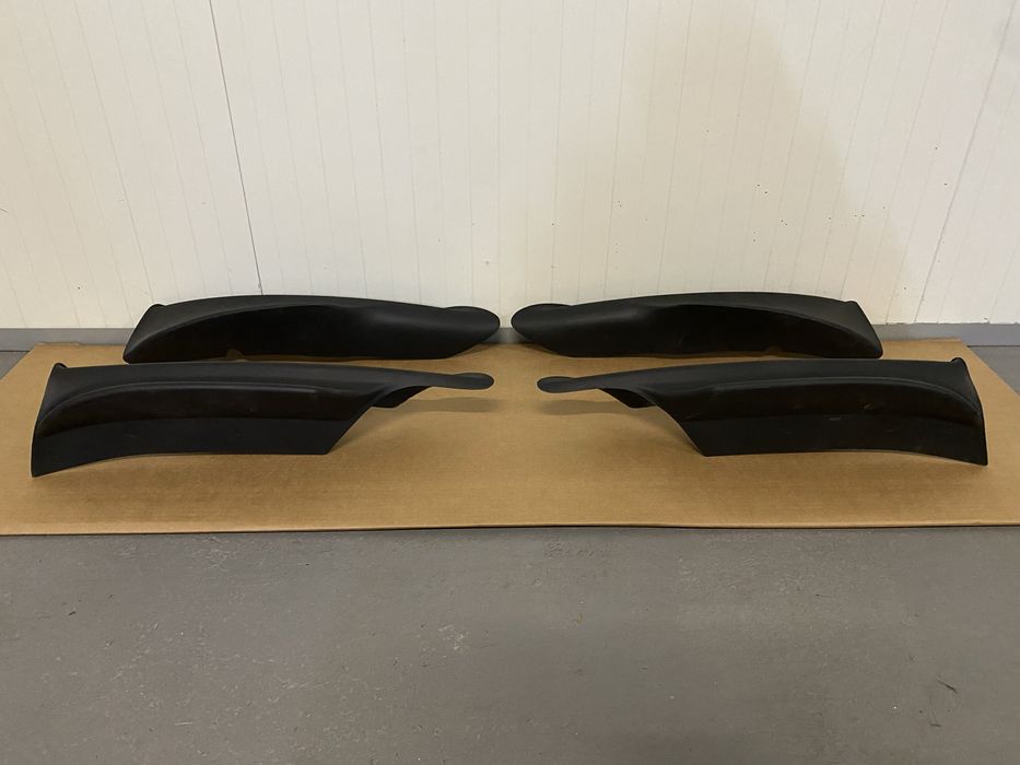 SPLITTERS FRONTAIS LIPS SPOILERS PALAS ABAS FRENTE LÂMINAS BMW Série 3 E90 E91 PACK M PERFORMANCE PRE LCI / LCI