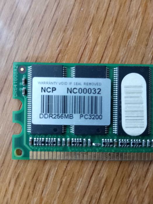 Оперативна пам'ять DDR 128MB, 256MB