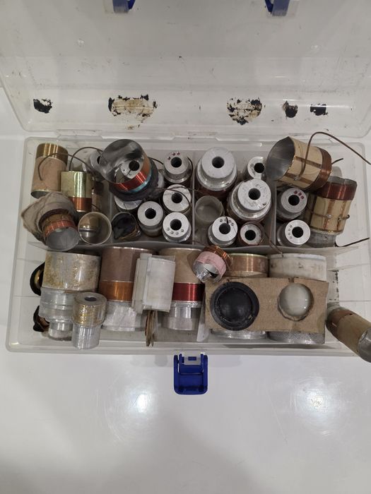 Zestaw cewek głośnikowych i formierzy - Regeneracja, Serwis, Tonsil