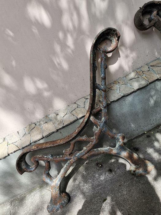 Лавка чавунна ножки  лавочка чугун