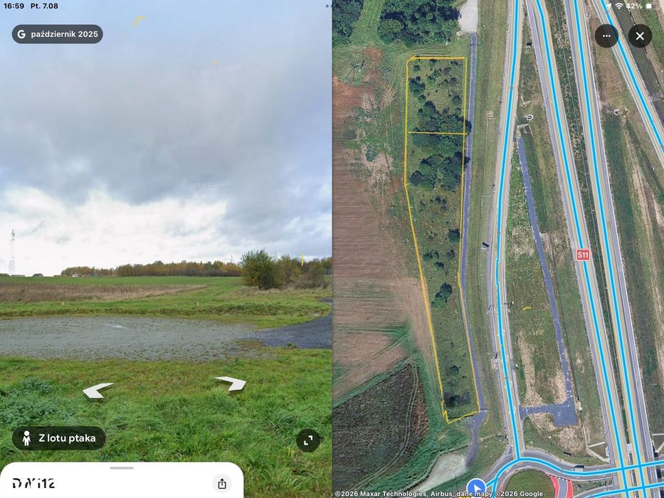Obwodnica Koszalina Ul Szczecińska 7205 M2 Mpzp –Uc Zabudowa Usługowa - Widok 3
